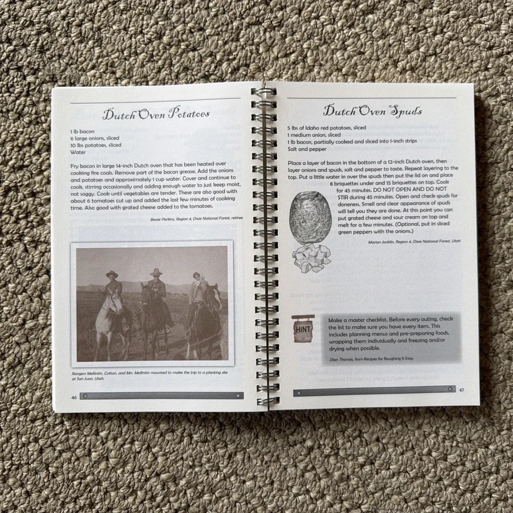 Camp Cooking: 100 Years Spiral-bound National Museum Of Forest Service History